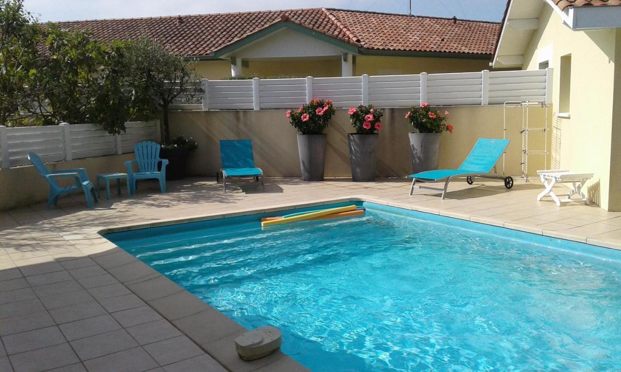 Gite T2 Tarnos Avec Piscine Экстерьер фото